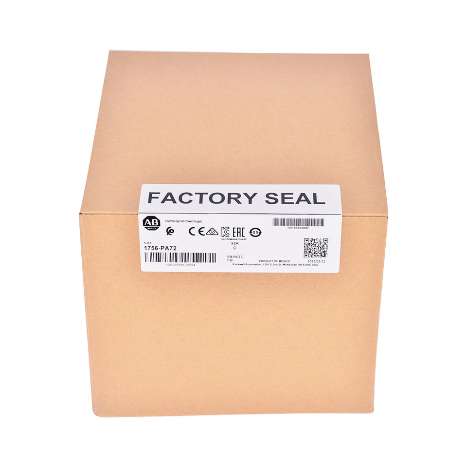 Allen-Bradley 1756-PA72 ControlLogix AC Power Supply Module 1 1756 PA72 1767065348373