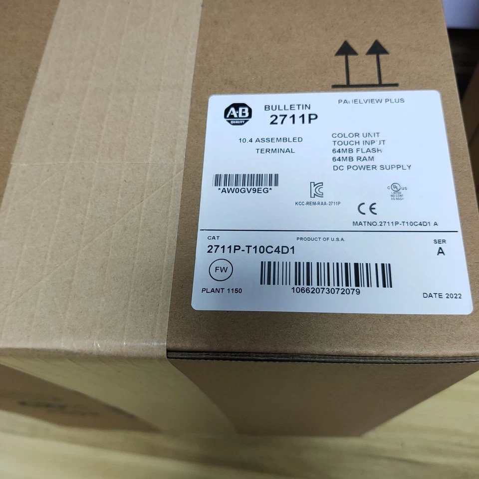 Allen-Bradley Panelview Plus 2711P-T10C4D1 1 2711P T10C4D1 1767073945734