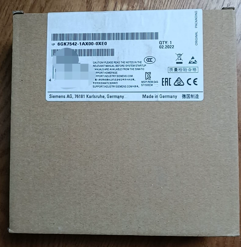 SIEMENS 6GK7542-1AX00-0XE0 Communications Module 1 6GK7542 1AX00 0XE0 1767150697606