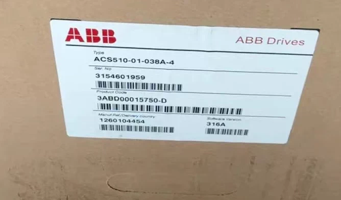 ABB frequency converter ACS510-01-038A-4 1 ACS510 01 038A 4 1767145292573