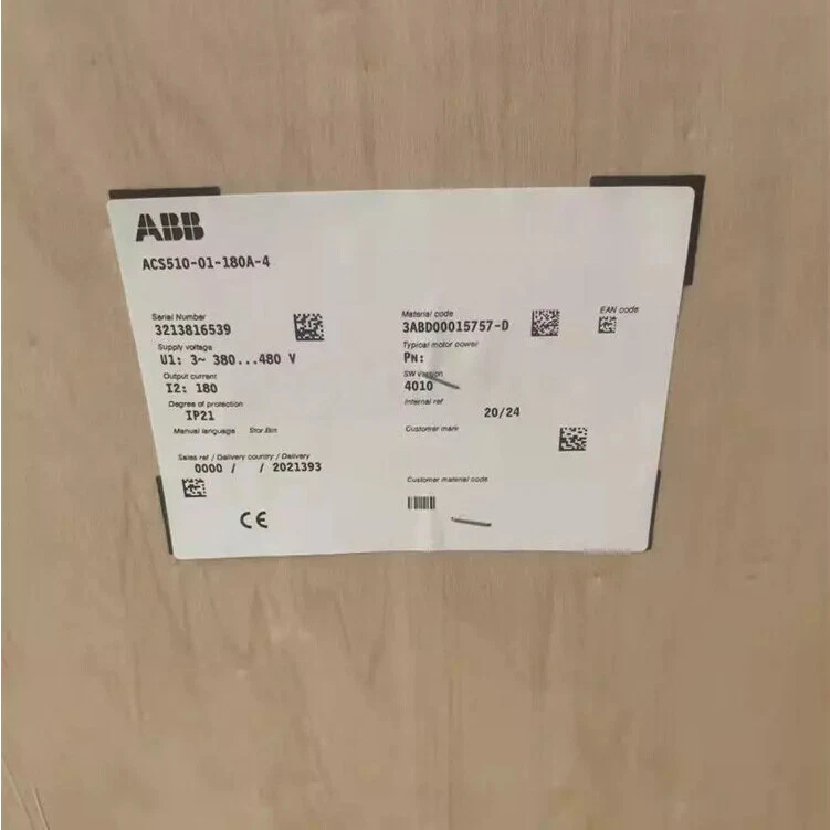 ABB ACS510-01-180A-4 Frequency Converter 1 ACS510 01 180A 4 1767061700730