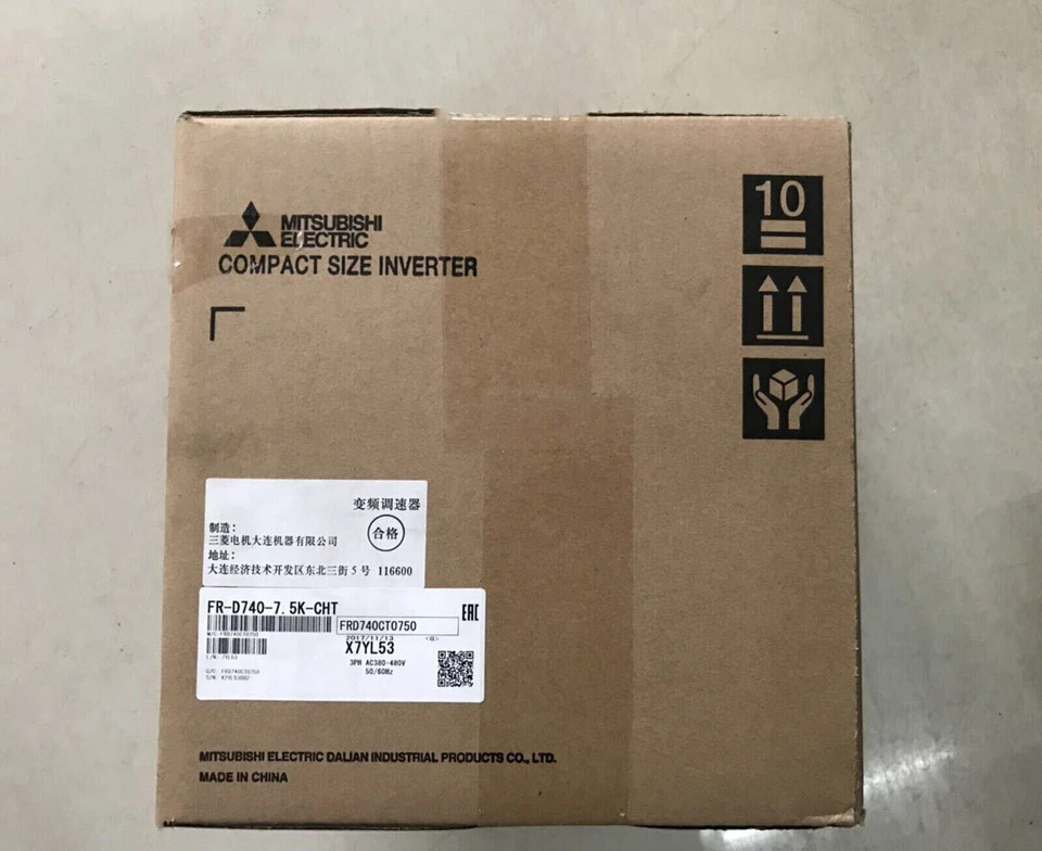 Mitsubishi FR-D740-7.5K-CHT Inverter 1 FR D740 7 5K CHT 1767059350973