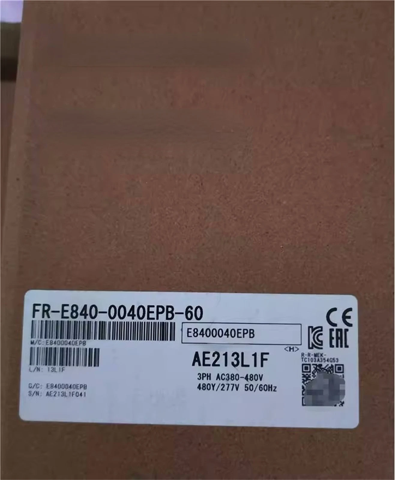 Mitsubishi FR-E840-0040EPB-60 Inverter 1 FR E840 0040EPB 60 1767058594828