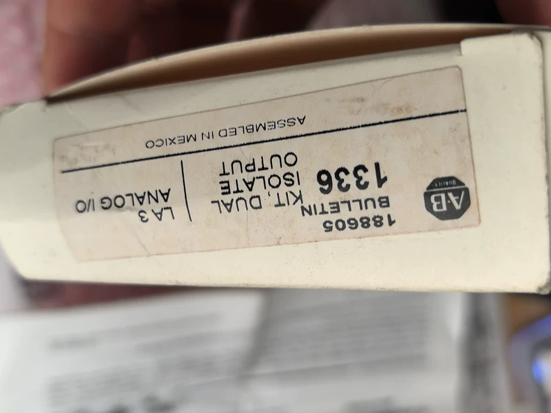 ALLEN BRADLEY 1336F-LA3 MODULE 1 1336F LA3 1772676542103