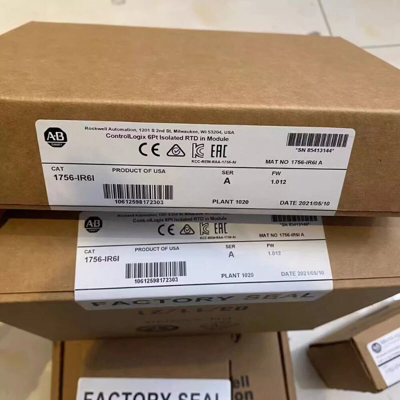 Allen-Bradley 1756-IR6I ControlLogix 6pt Isolated RTD Module 1 1756 IR6I 1772154500921