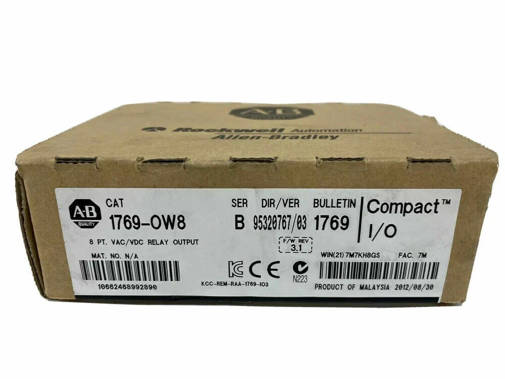 Allen-Bradley 1769-OW8 Relay Output Module 1 1769 OW8 1768185650813