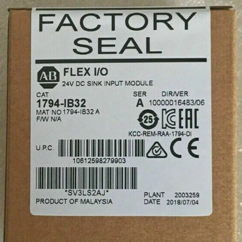Allen Bradley 1794-IB32 FLEX A Input Module 1 1794 IB32 1767771398843