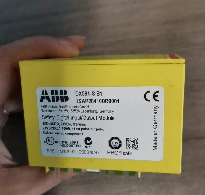 ABB 1SAP284100R0001 DX581-S Safety Dig. Input Output Module 1 1SAP284100R0001 1773909683122