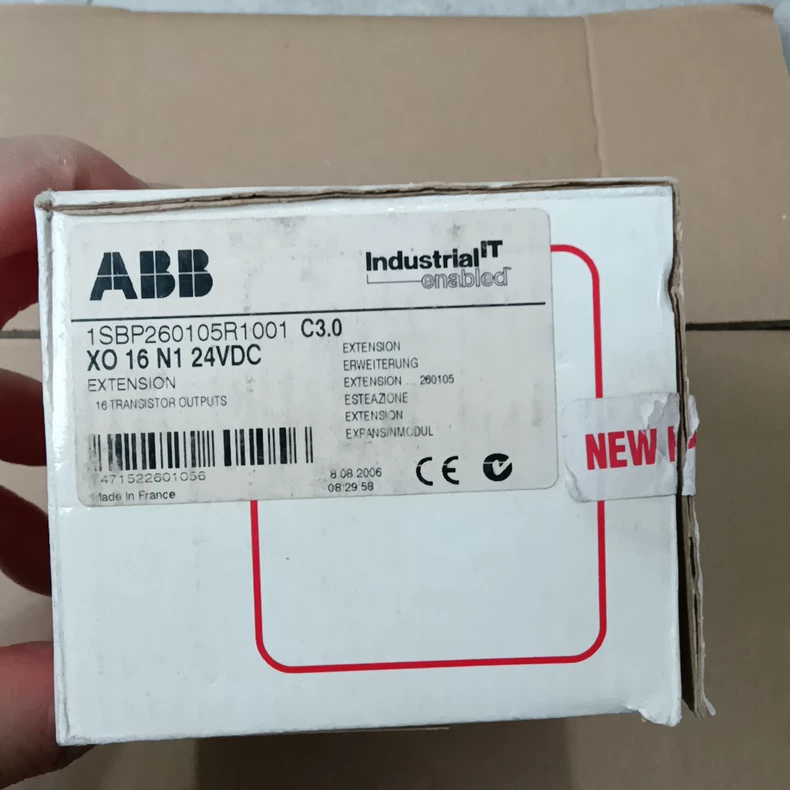 ABB XO16N1-D3.0 Extension Module 1SBP260105R1001 Transistor Outputs 1 1SBP260105R1001 1773907207207