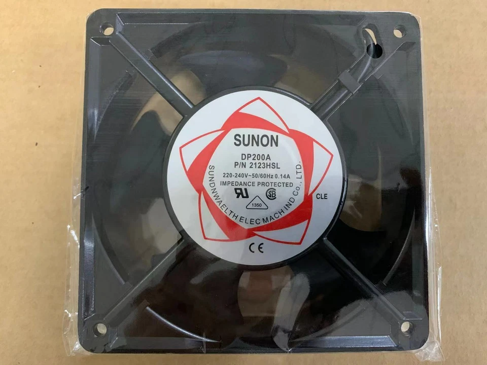 SUNON Fan DP200A 2123HSL Axial Fan 220V AC 0.14A 120*120*38MM Case Cooling Fan 1 2123HSL 1767940008102
