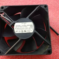 NMB 3110KL-05W-B69 Axial Fan DC 24V 0.18A 80*80*25mm 3-wires Printer Fan