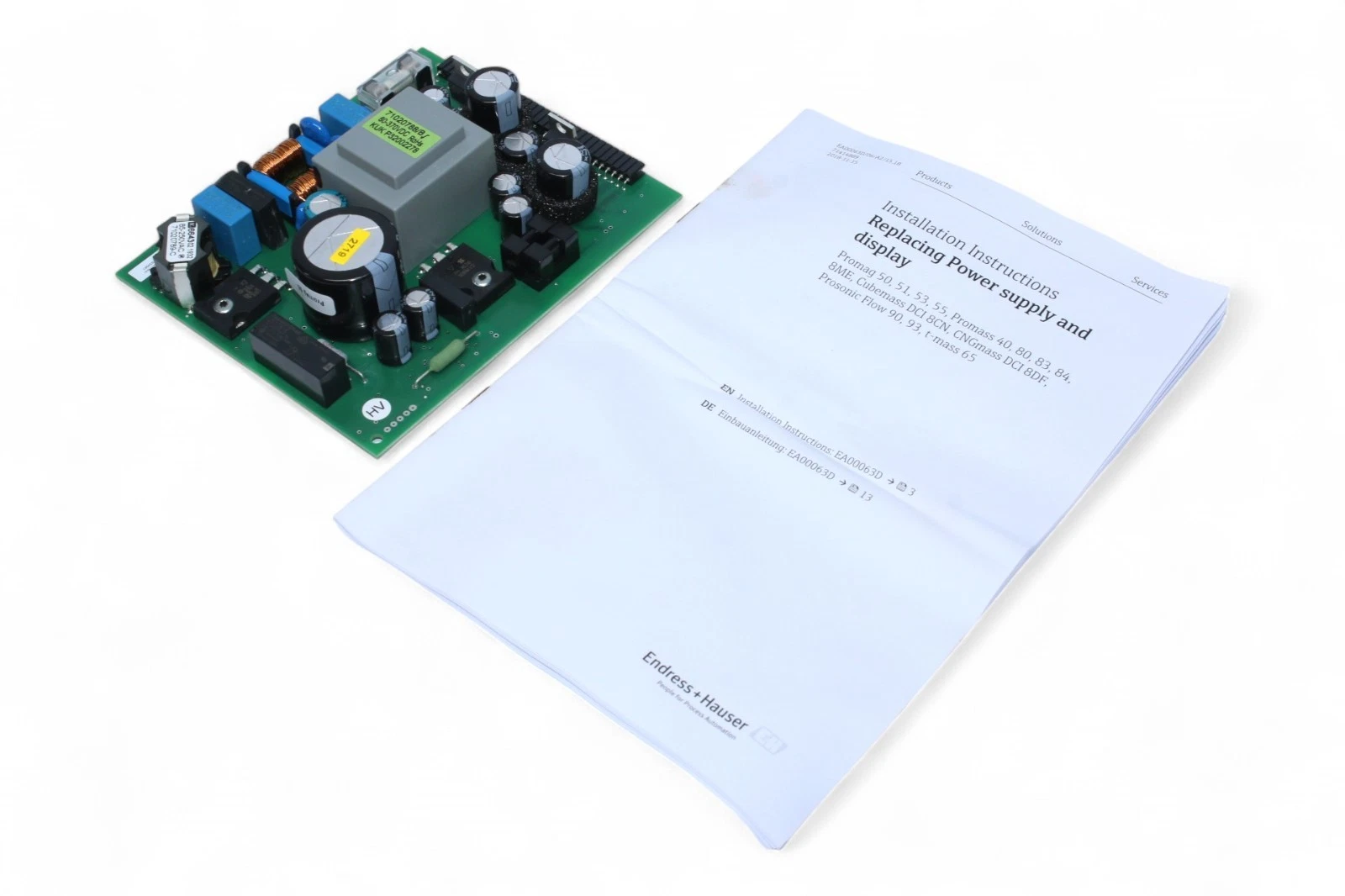 Endress+Hauser Power board 319850-0200B 1 319850 0200B 1768185306078