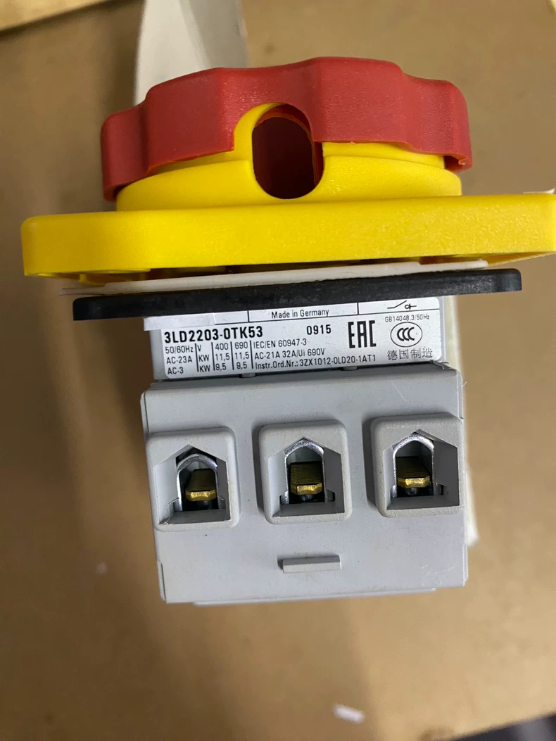 SIEMENS 3LD2203-0TK53 LOAD BREAK SWITCHES 1 3LD2203 0TK53 1772262319863