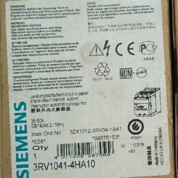 SIEMENS circuit breaker 3RV1041-4HA10