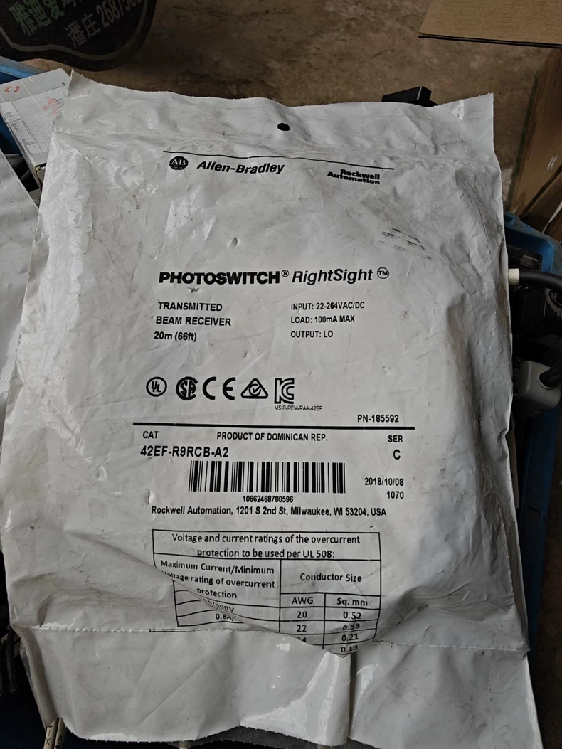 Allen-Bradley 42EF-R9RCB-A2 Photoelectric Sensors 1 42EF R9RCB A2 1770168091227