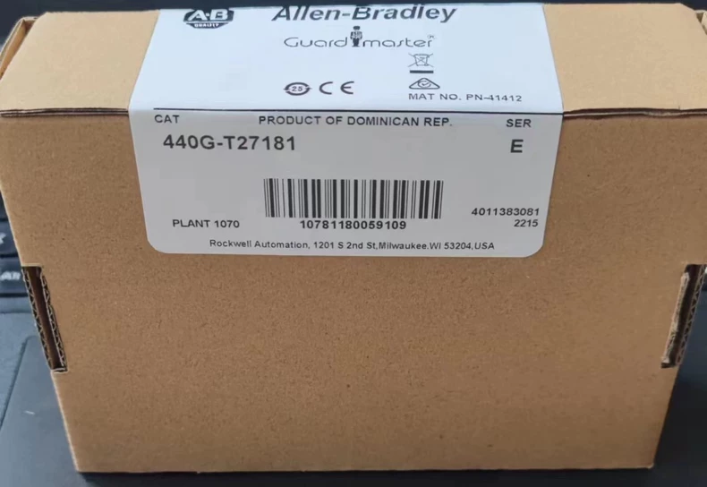ALLEN BRADLEY 440G-T27181 GUARDMASTER TLS-GD2 SAFETY SWITCH 1 440G T27181 1772678717079