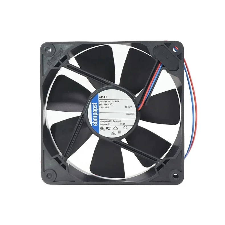 Ebmpapst 4414F Axial Fan 24VDC 5.0W 120*120*25MM 2wire Inverter/Case Cooling Fan 1 4414F 1767945202911