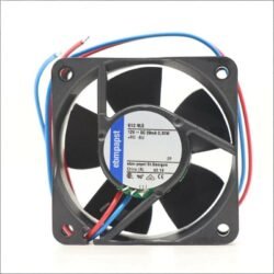 Ebm-papst 612NLE Axial Fan DC 12V 0.35W 29mA 60*60*25MM 19m3/h Cooling Fan 2Wire