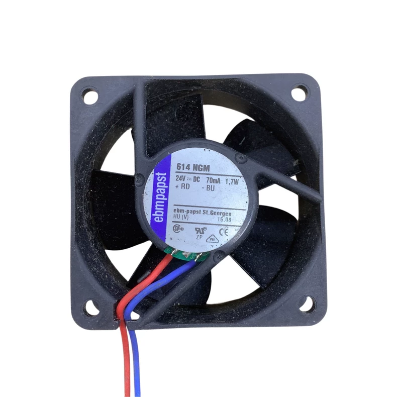 Ebmpapst Fan 614NGM Axial Fan DC 24V 1.7W 60*60*25MM 70mA Cooing Fan 1 614NGM 1768550189218