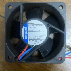 Ebmpapst 614NHH Axial Fan DC24V 3.0W 125mA 60*60*25MM 33CFM Inverter Cooling Fan