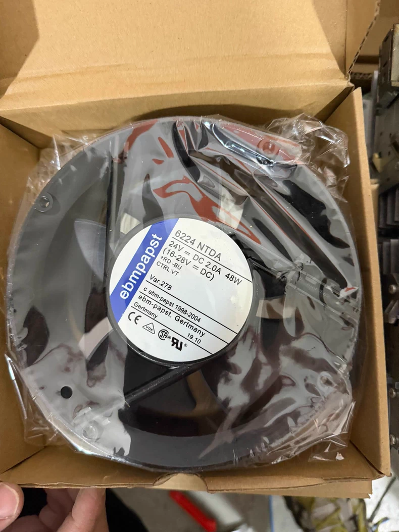 Ebmpapst 6224NTDA Axial Fan DC 24V 50.4W 2.1A ??172x51mm Cabinet Cooling Fan 1 6224NTDA 1768374104397