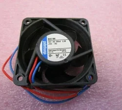 Ebmpapst 622HH DC Axial Fan 12V 3.5W 0.3A 60x60x25mm 56m3/h 2-wire Cooling Fan