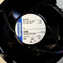 Ebm-papst 6314HR-900 Cooling Fan DC 24V 172x172x51mm for ABB Inverter