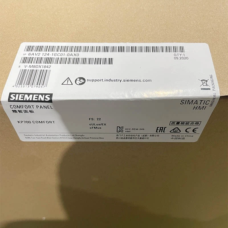 SIEMENS 6AV2124-1GC01-0AX0 HMI Touch Screen 1 6AV2124 1GC01 0AX0 1774228843226