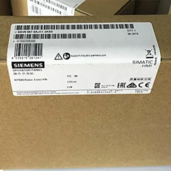 SIEMENS HMI Touch Screen 6AV6647-0AJ11-3AX0