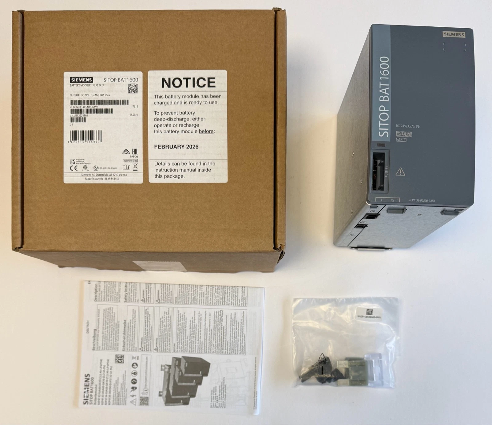 SIEMENS 6EP4133-0GA00-0AY0 Power Module 1 6EP4133 0GA00 0AY0 1773904927880