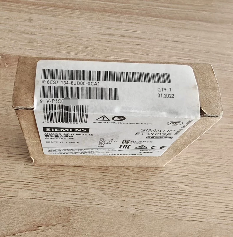 SIEMENS ANALOG INPUT MODULE 6ES7134-6JD00-0CA1 1 6ES7134 6JD00 0CA1 1770108840614