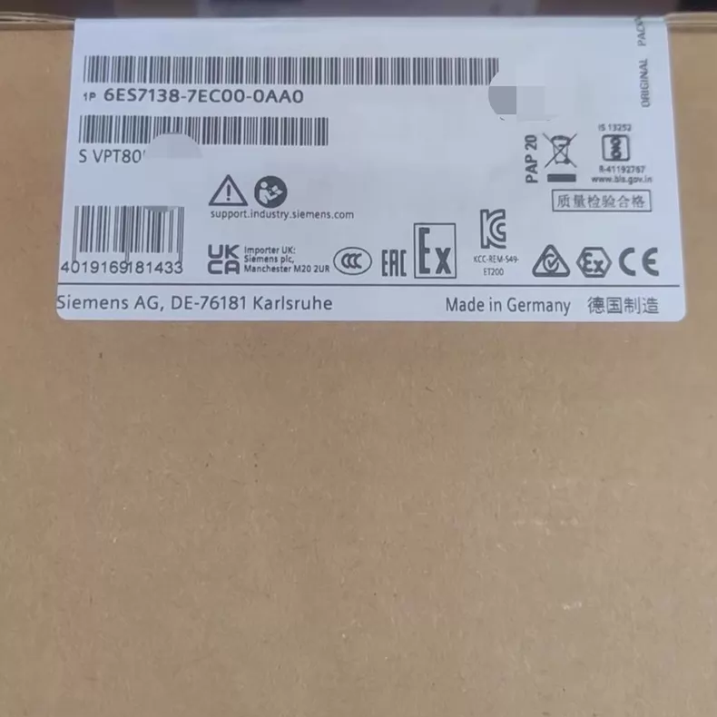 SIEMENS 6ES7138-7EC00-0AA0 Power Supply Module 1 6ES7138 7EC00 0AA0 1773886292287