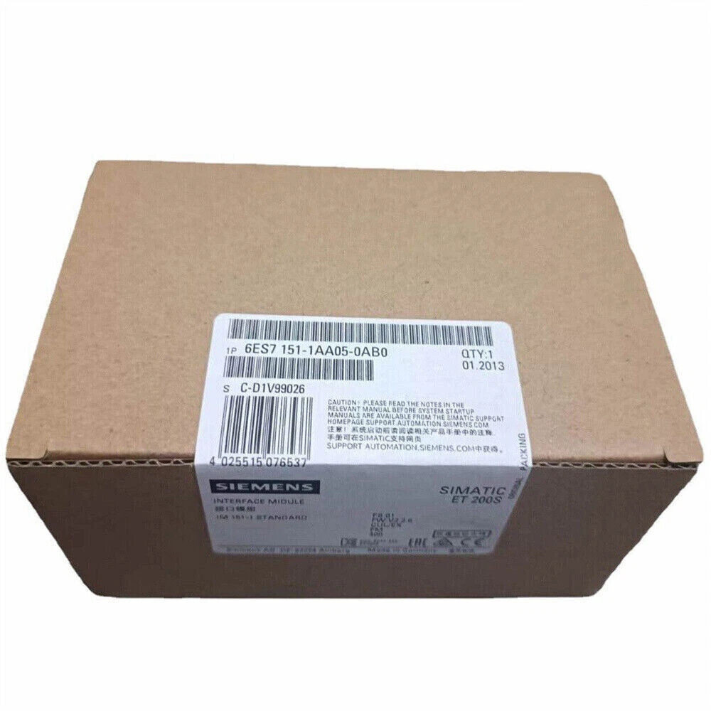 SIEMENS Interface Module 6ES7151-1AA05-0AB0 1 6ES7151 1AA05 0AB0 1773886221245