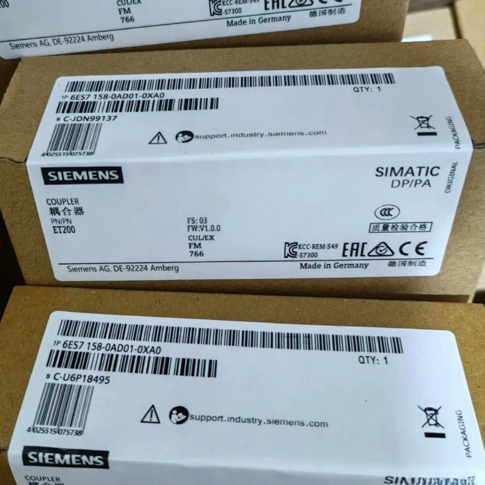 SIEMENS 6ES7158-0AD01-0XA0 Coupler Coupling Module 1 6ES7158 0AD01 0XA0 1768785149205