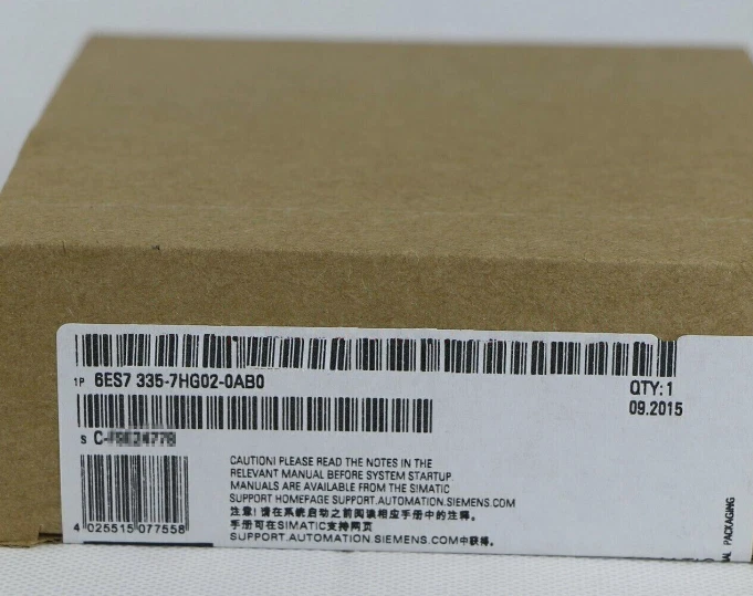 SIEMENS Analog Input/Output Module 6ES7335-7HG02-0AB0 1 6ES7335 7HG02 0AB0 1774342677739