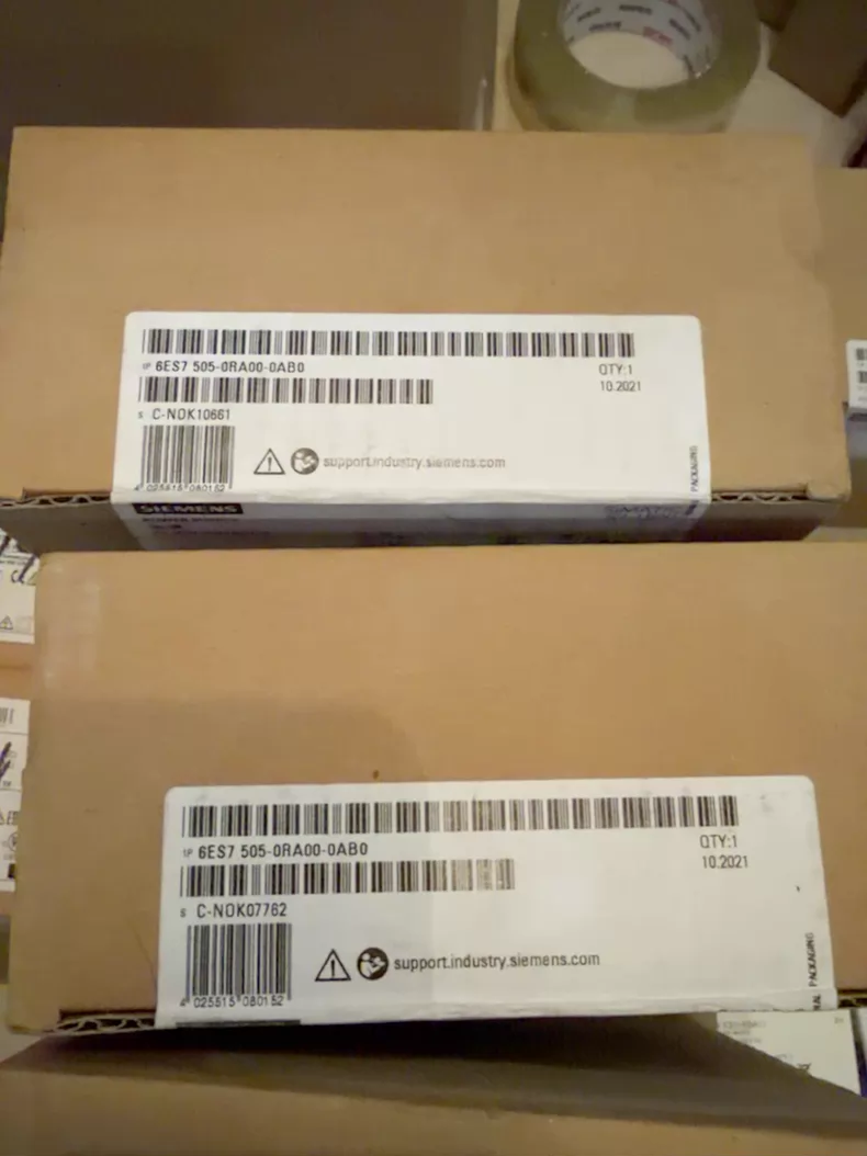 SIEMENS POWER SUPPLY 6ES7505-0RA00-0AB0 1 6ES7505 0RA00 0AB0 1774234573852