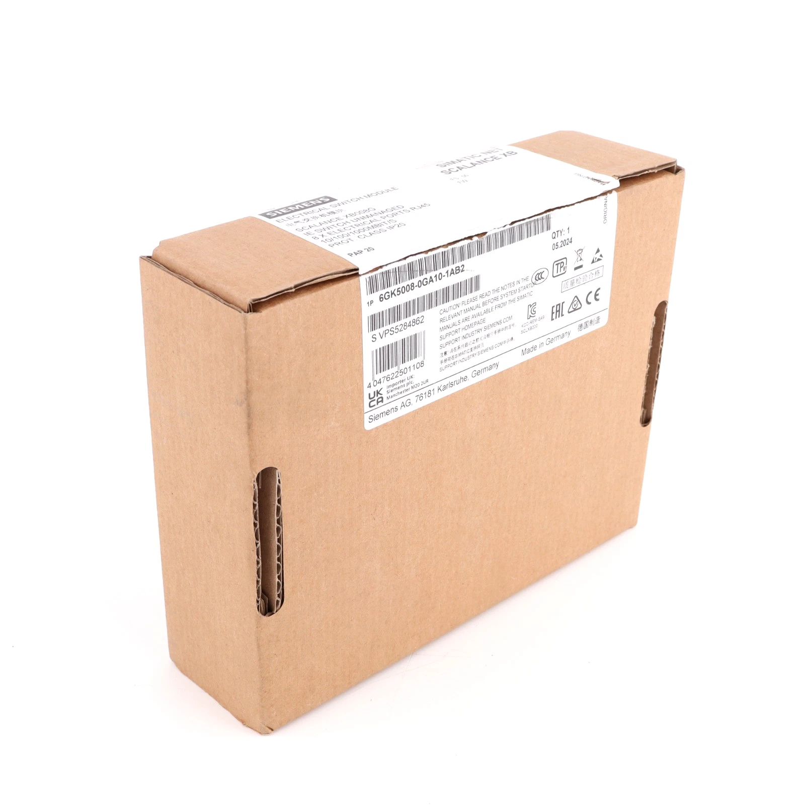 SIEMENS 6GK5008-0GA10-1AB2 Ethernet switch 1 6GK5008 0GA10 1AB2 1767926137290