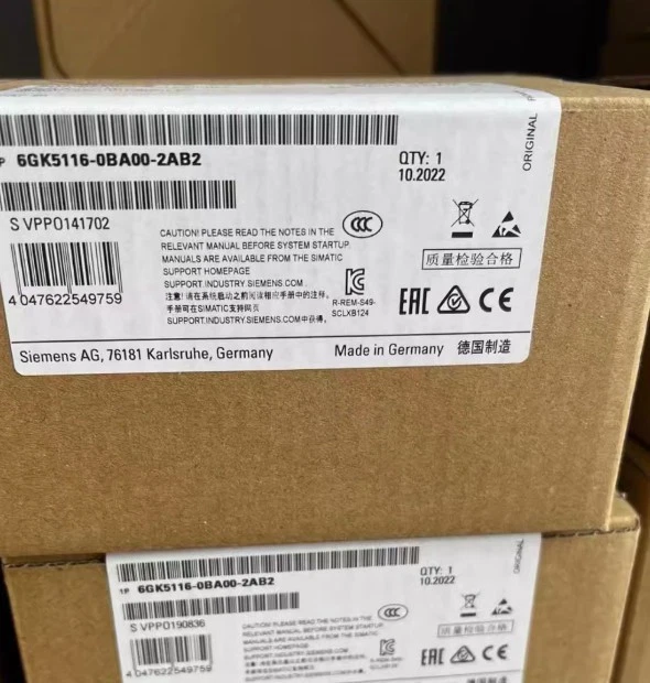 SIEMENS 6GK5116-0BA00-2AB2 Module 1 6GK5116 0BA00 2AB2 1769137927981