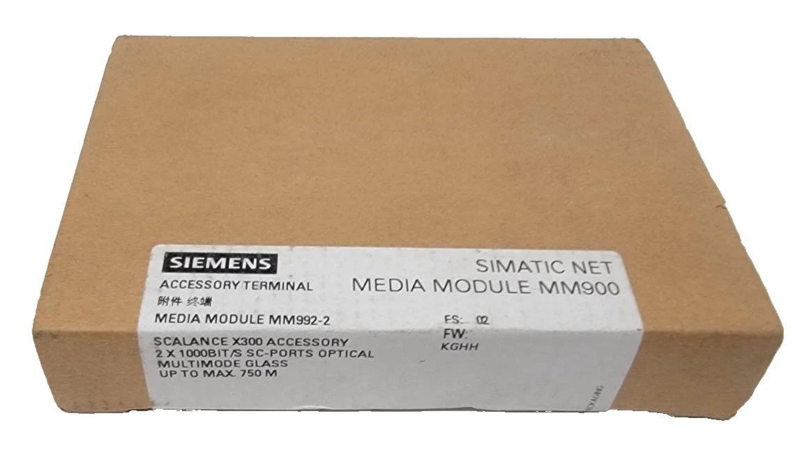 SIEMENS 6GK5992-2AL00-8AA0 Simatic Media Module 1 6GK5992 2AL00 8AA0 1772002398789