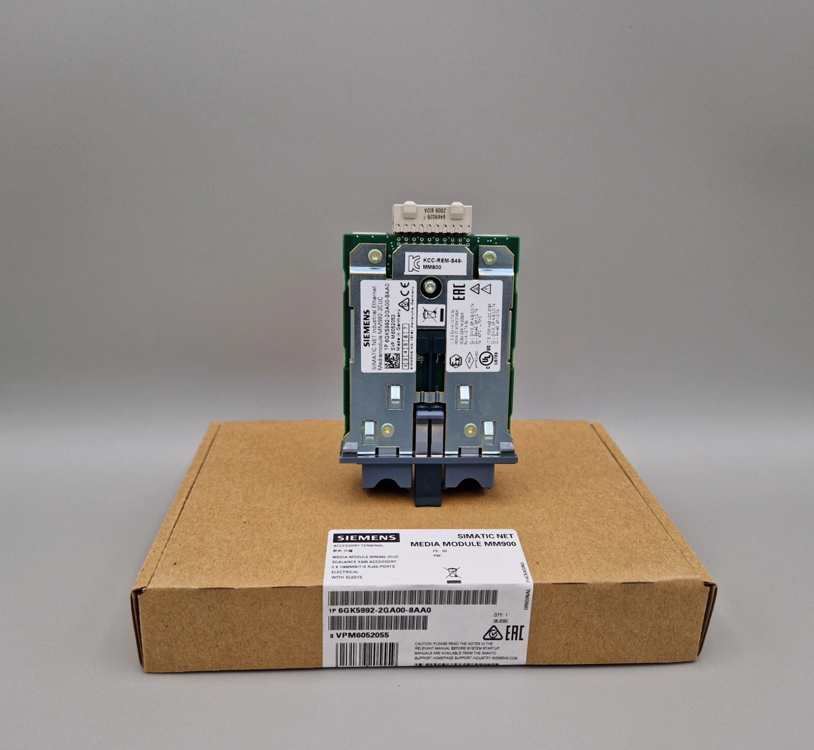 SIEMENS 6GK5992-2GA00-8AA0 MEDIA MODULE 1 6GK5992 2GA00 8AA0 1767942421607