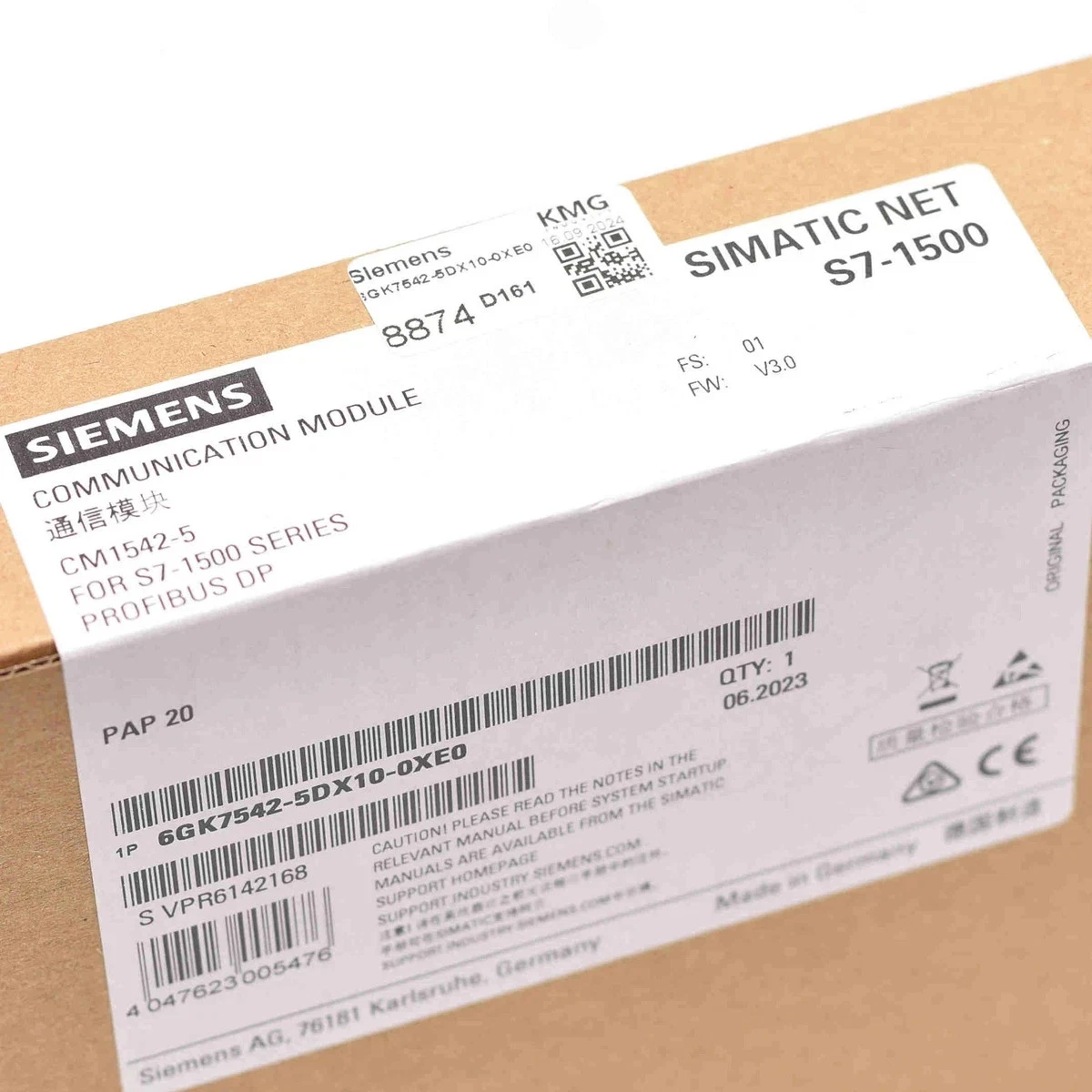 SIEMENS 6GK7542-5DX10-0XE0 Communications Module 1 6GK7542 5DX10 0XE0 1773042124411