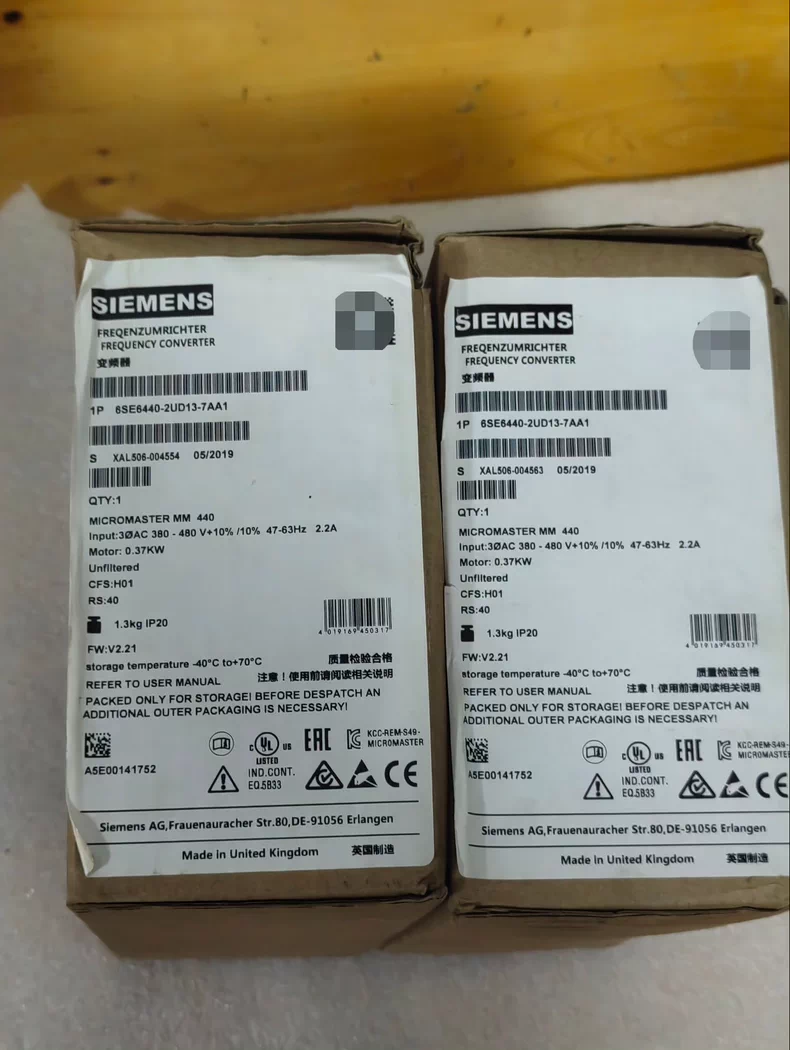 SIEMENS MODULE 6SE6440-2UD13-7AA1 1 6SE6440 2UD13 7AA1 1769757379329