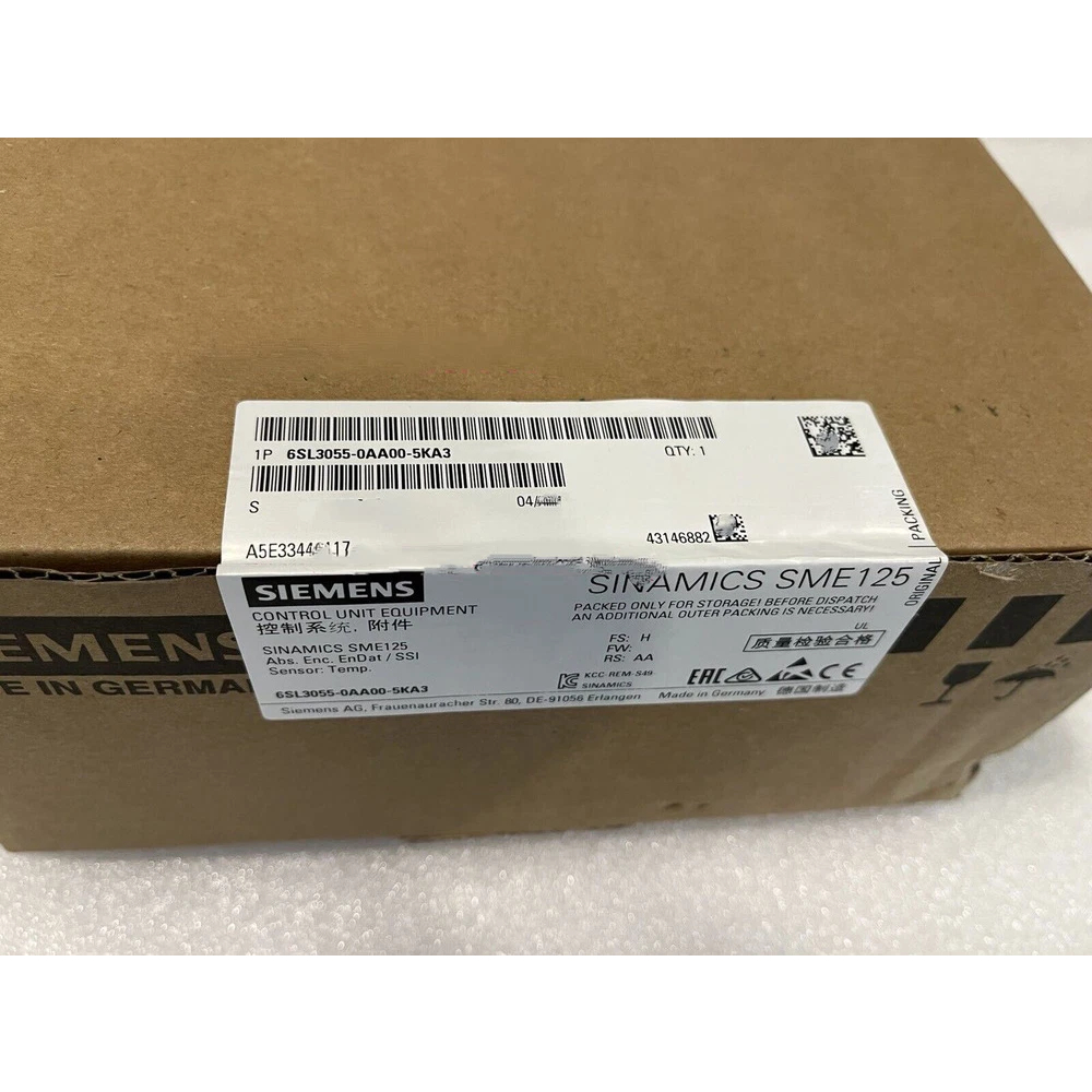 SIEMENS Control System Module 6SL3055-0AA00-5KA3 1 6SL3055 0AA00 5KA3 1774575778108