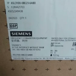 SIEMENS 6SL3100-0BE23-6AB0 Module