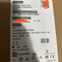 SIEMENS 6SL3210-1KE15-8UB2 SINAMICS G120C rated power