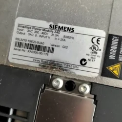 SIEMENS 6SL3210-1SE22-5UA0 POWER MODULE