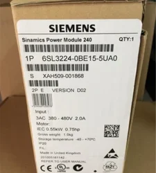 SIEMENS 6SL3224-0BE15-5UA0 G120 PM 240 Power Module