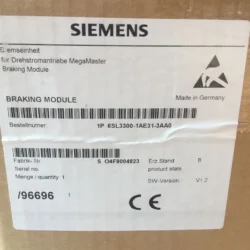 SIEMENS Brake Module 6SL3300-1AE31-3AA0