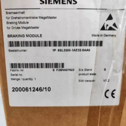 SIEMENS 6SL3300-1AE32-5AA0 SINAMICS BRAKING MODULE