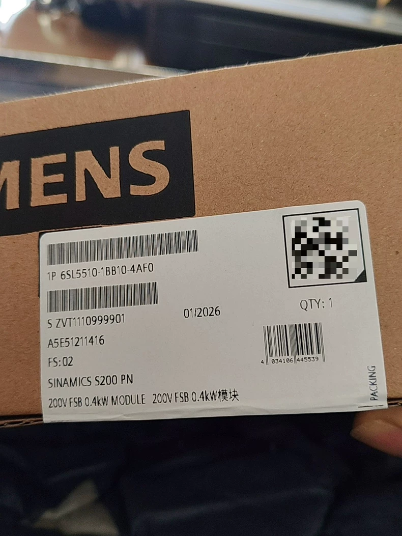 SIEMENS 6SL5510-1BB10-4AF0 MODULE 1 6SL5510 1BB10 4AF0 1774924640701